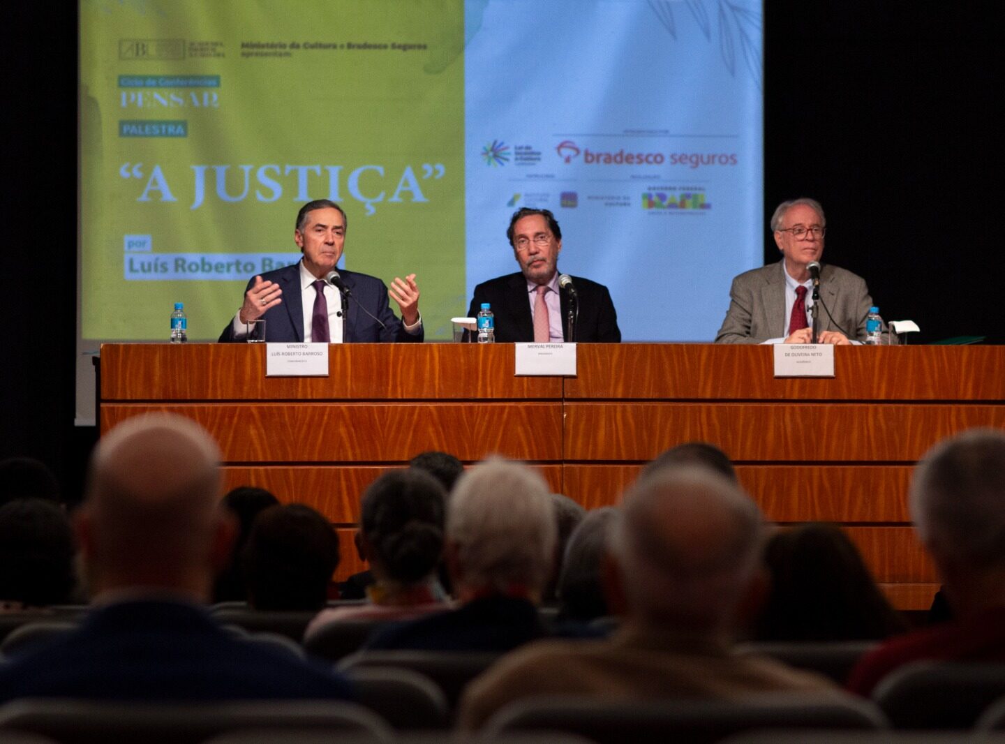 Ciclo de Conferências na ABL – Palestra “A Justiça”