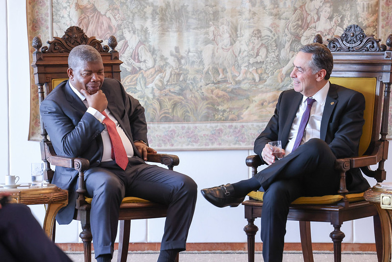 Presidente do STF recebe chefe de Estado de Angola em visita oficial